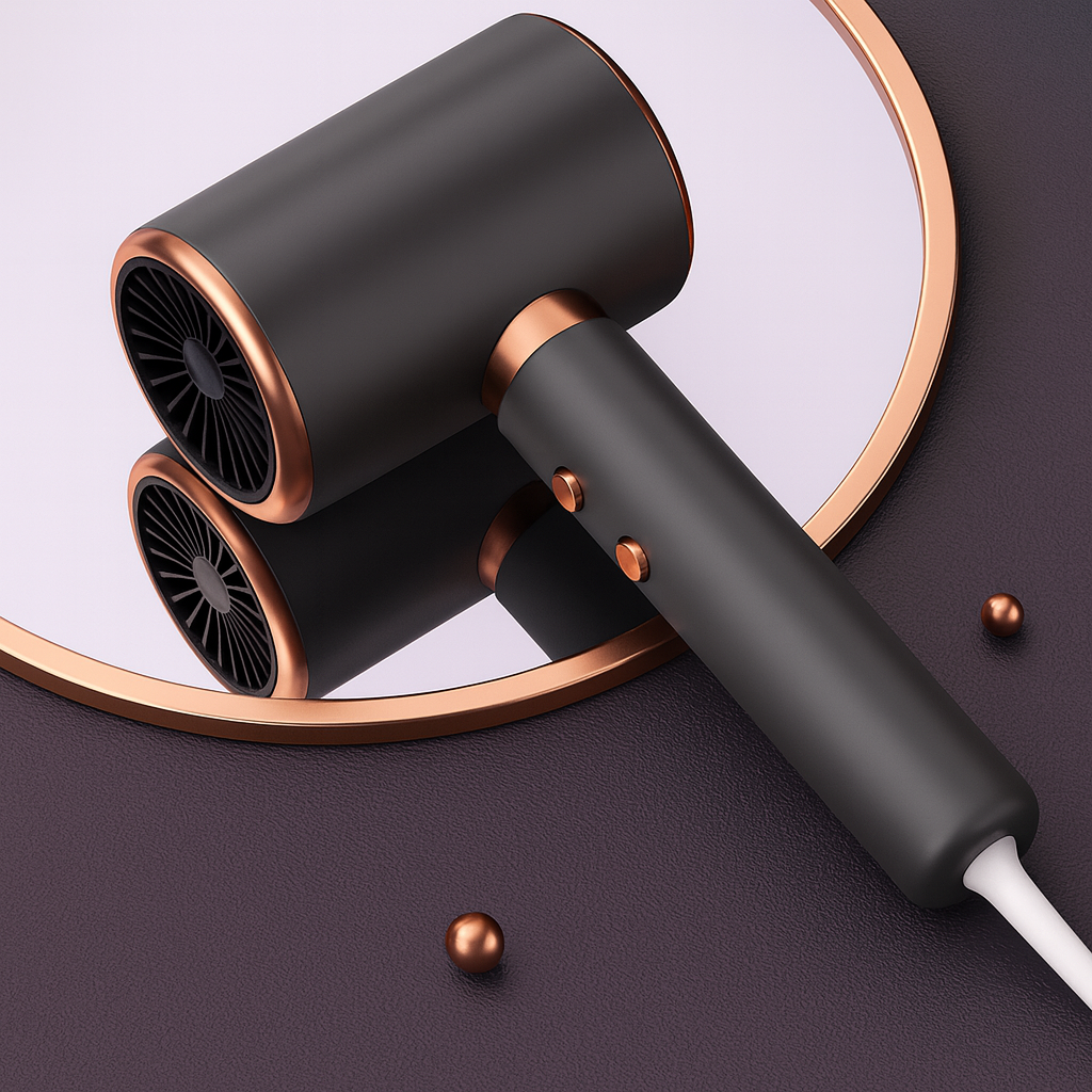 Profesjonell hårføner med høy effekt