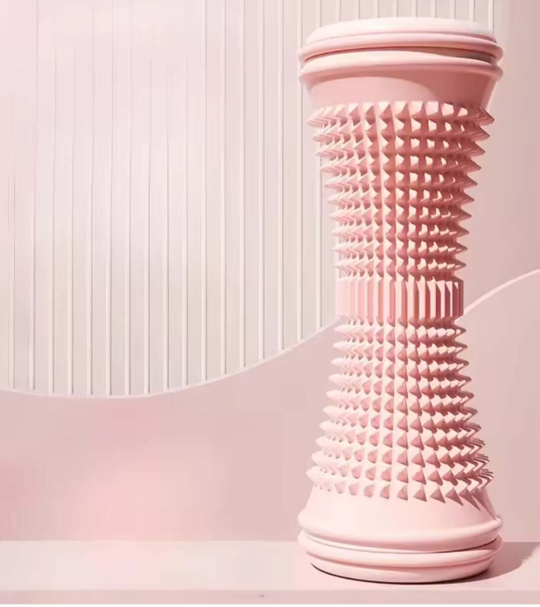 Fotmassasjerulle stående produktfoto fra Veluna for dyp fotmassasje